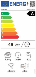 Gorenje WNHEI74SAS